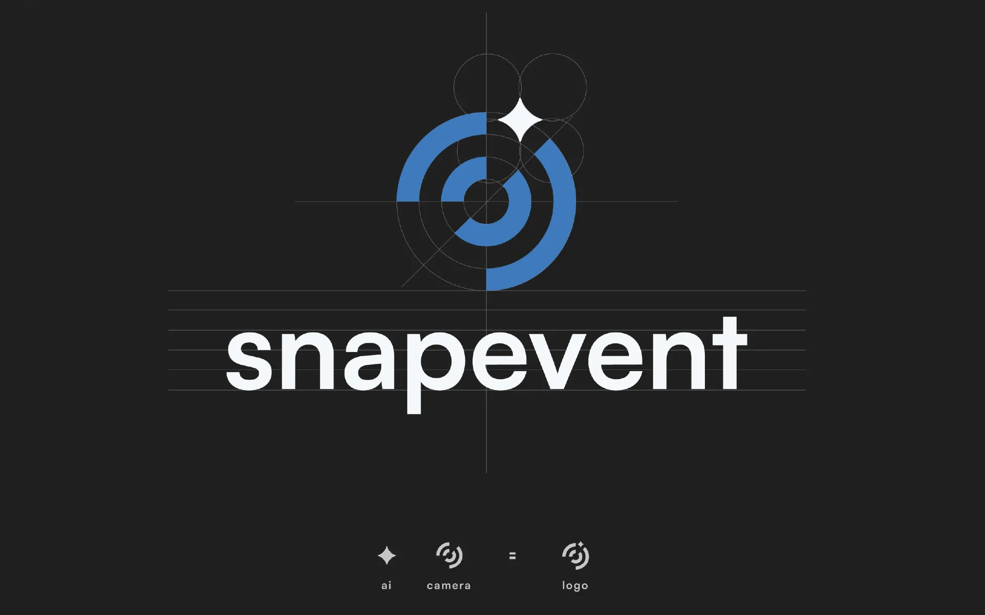 SnapEvent event photo platform interface designed by Shape My Visuals